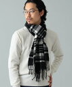 BEAMS F Johnstons of Elgin / カシミヤ タータンチェック マフラー ビームス メン ファッション雑貨 マフラー・ストール・ネックウォ...