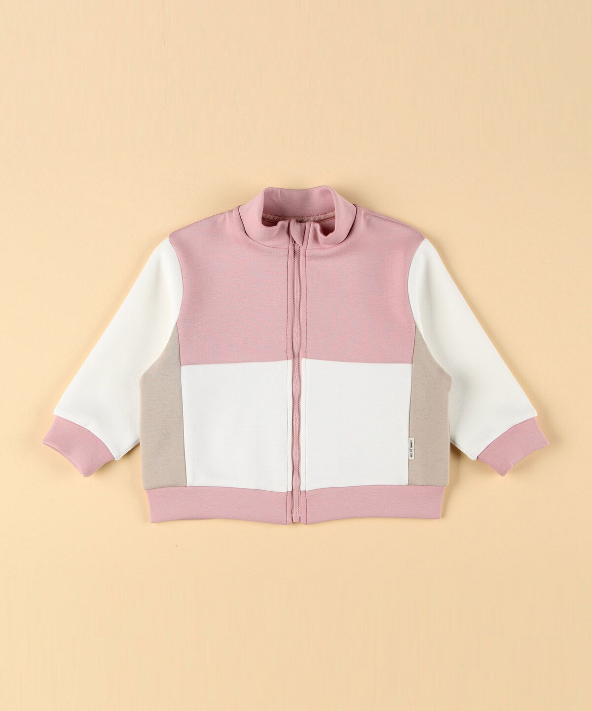 【SALE／22%OFF】COMME CA ISM 配色切り替えブルゾン(ベビーサイズ) コムサイズム マタニティウェア・ベビー用品 その他のベビーグッズ ピンク ブラック 2