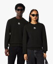 【SALE/50%OFF】LACOSTE 裏パイル地 ワンポイングラフィックプリントクルーネックスウェット トレーナー ラコステ トップス スウェット・トレーナー グリーン ブラック【送料無料】