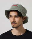 AVIREX US NAVY LOGO BUCKET HAT / ロゴ バケットハット / AVIREX / アヴィレックス アヴィレックス 帽子 その他の帽子 ブラック グリーン