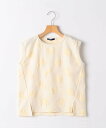 SHIPS KIDS SHIPS KIDS:80~90cm / パイル ジャカード ノースリーブ TEE シップス トップス ノースリーブ・タンクトップ ブルー...