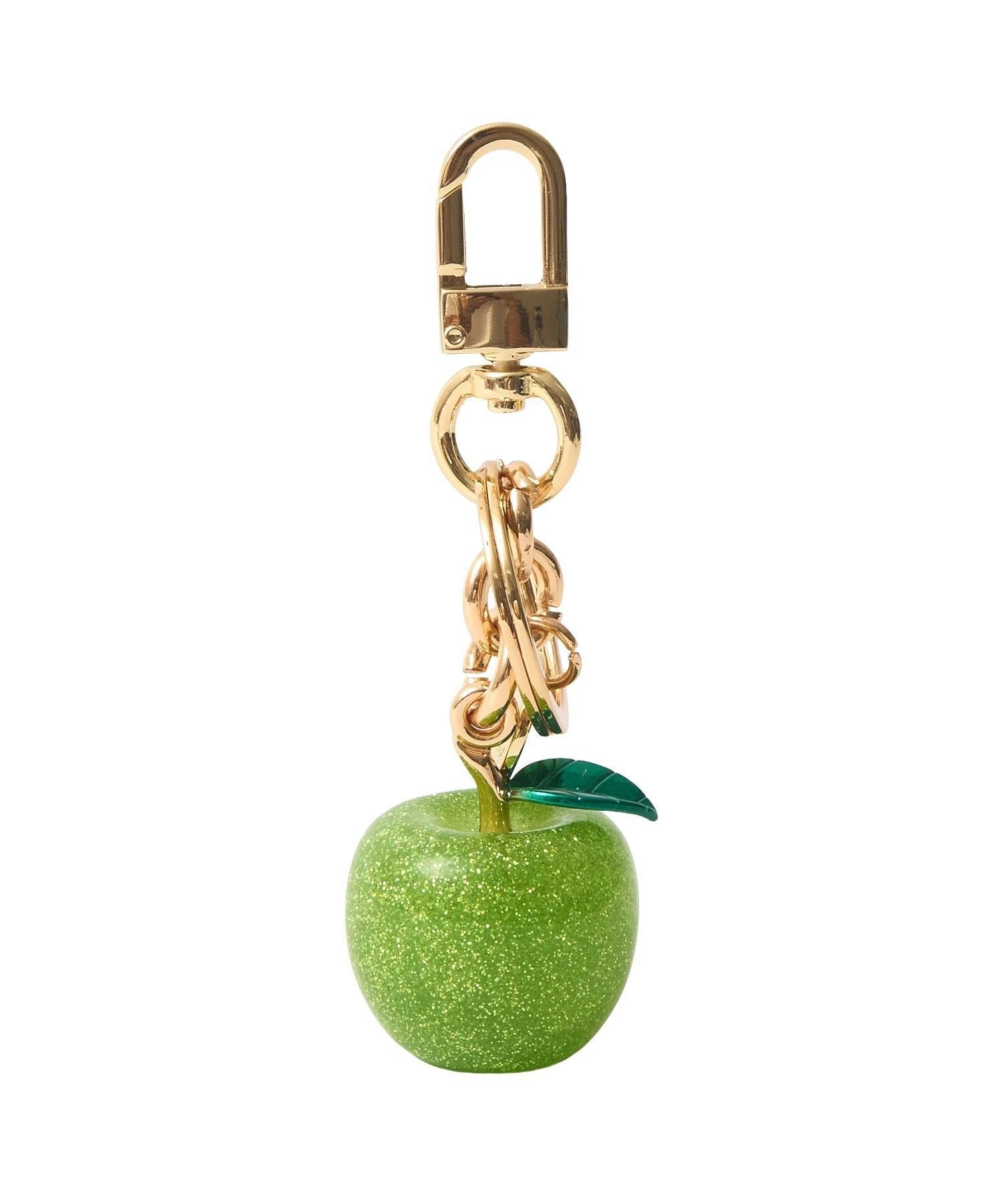 MILKFED. APPLE KEY CHARM ミルクフェド アクセサリー・腕時計 その他のアクセサリー・腕時計 グリーン レッド
