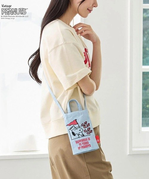 GSC WOMENS SELECT ROOTOTE/ルートート IP.ベビールー.PEANUTS-1S ゴースローキャラバン バッグ その他のバッグ イエロー