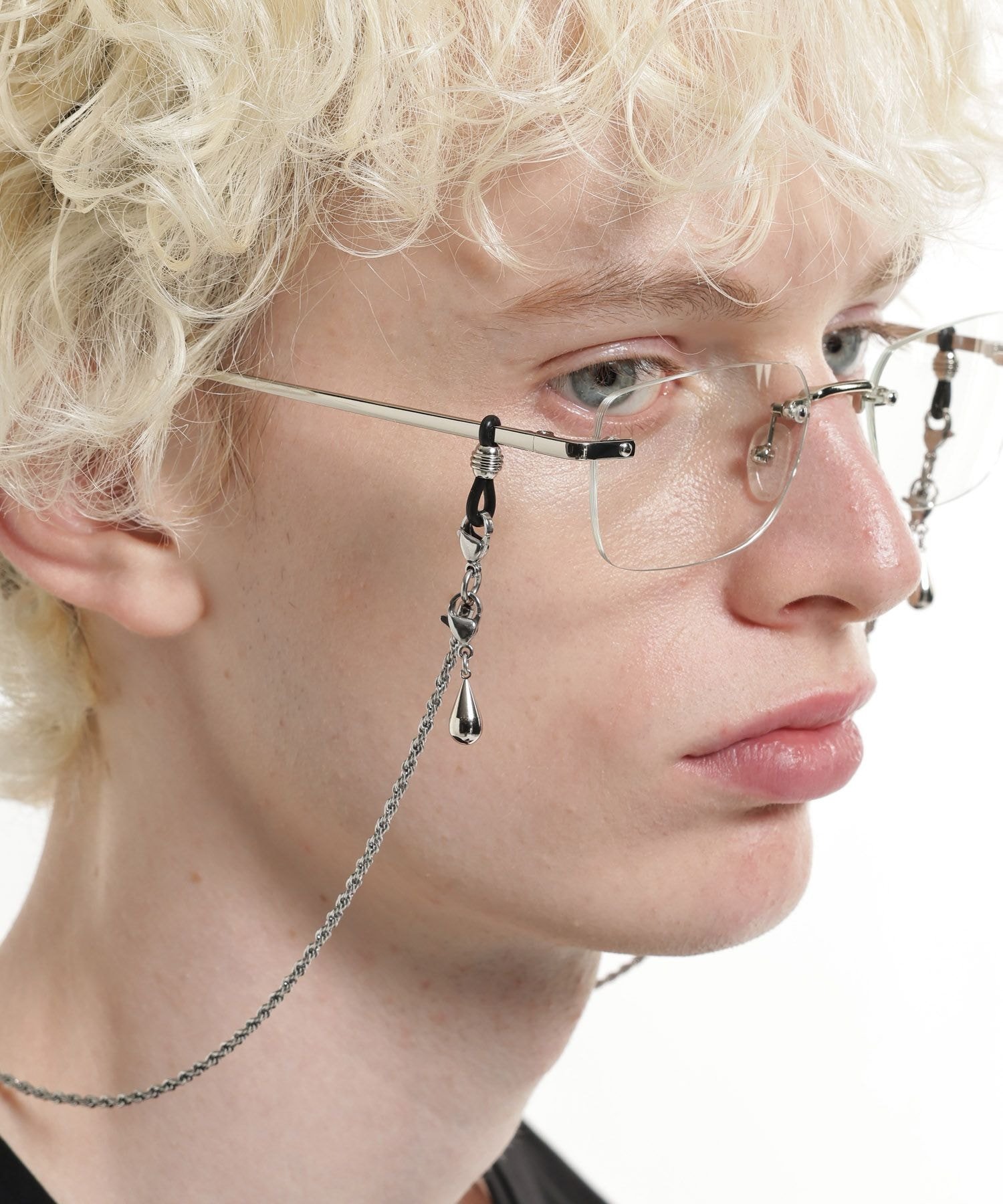 HARE 【MADE IN JAPAN】モチーフツキグラスコードネックレス ハレ アクセサリー・腕時計 ネックレス シルバー【送料無料】