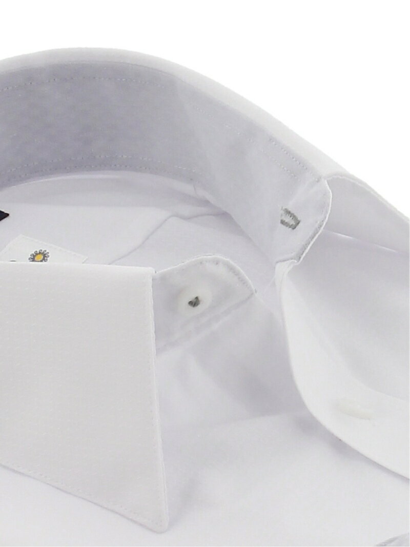 TAKA-Q 形態安定 吸水速乾 スリムフィット レギュラーカラー長袖シャツ タカキュー シャツ/ブラウス ワイシャツ
