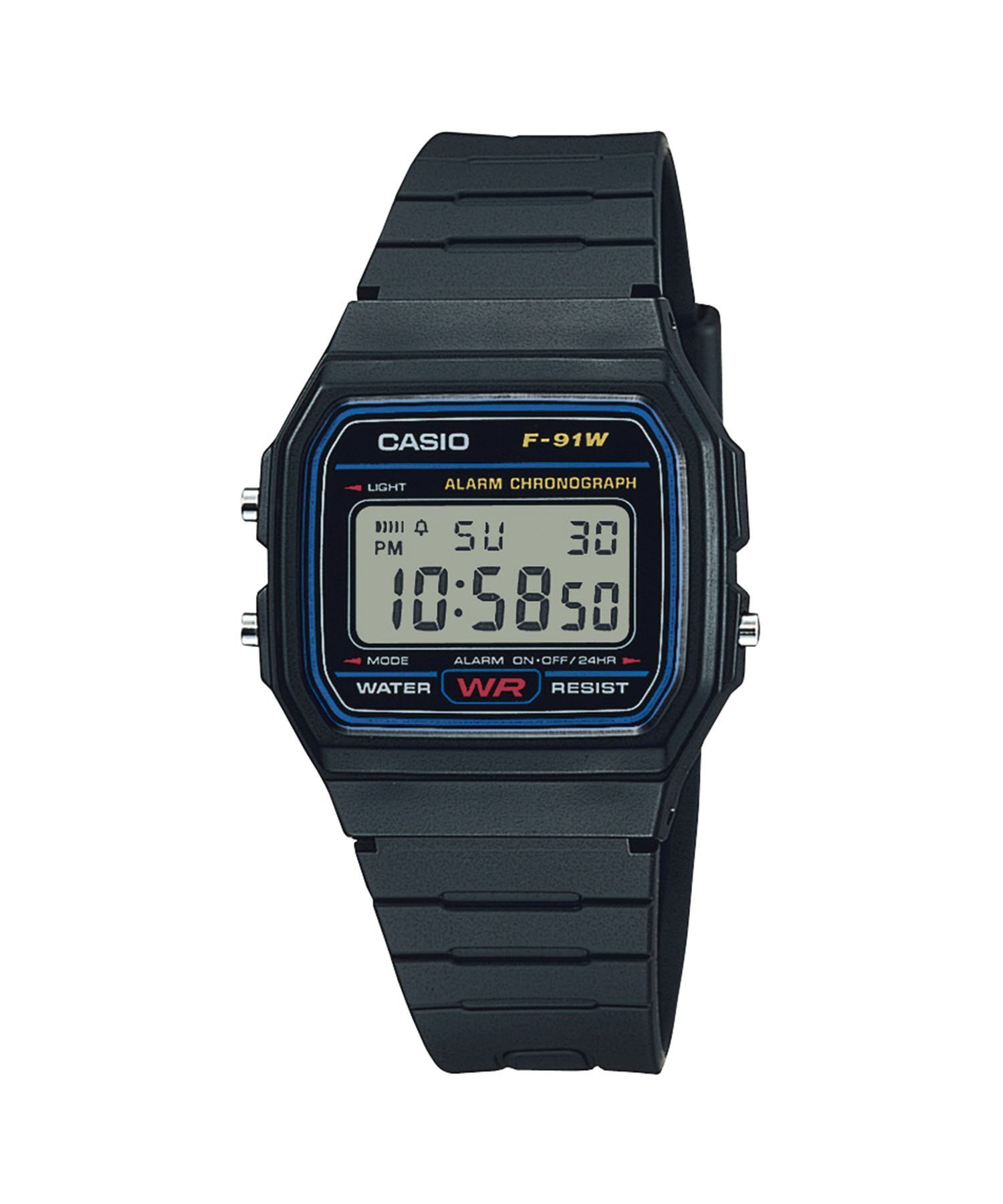 CASIO CASIO Collection/ U F-91W-1JH/カシオ ブリッジ アクセサリー・腕時計 腕時計 ブラック