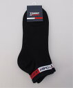 TOMMY JEANS (M)TOMMY HILFIGER(トミーヒルフィガー) TJ FLAG LOGO SOCKS トミーヒルフィガー 靴下・レッグウェア 靴下 ブラック ホワイト