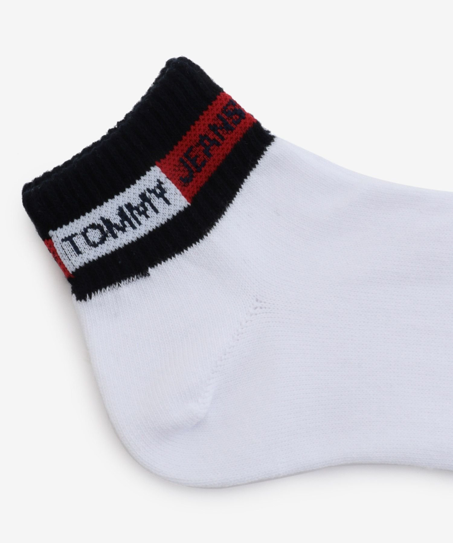 TOMMY JEANS TJ FLAG LOGO SOCKS トミーヒルフィガー 靴下・レッグウェア その他の靴下・レッグウェア ホワイト ブルー 3