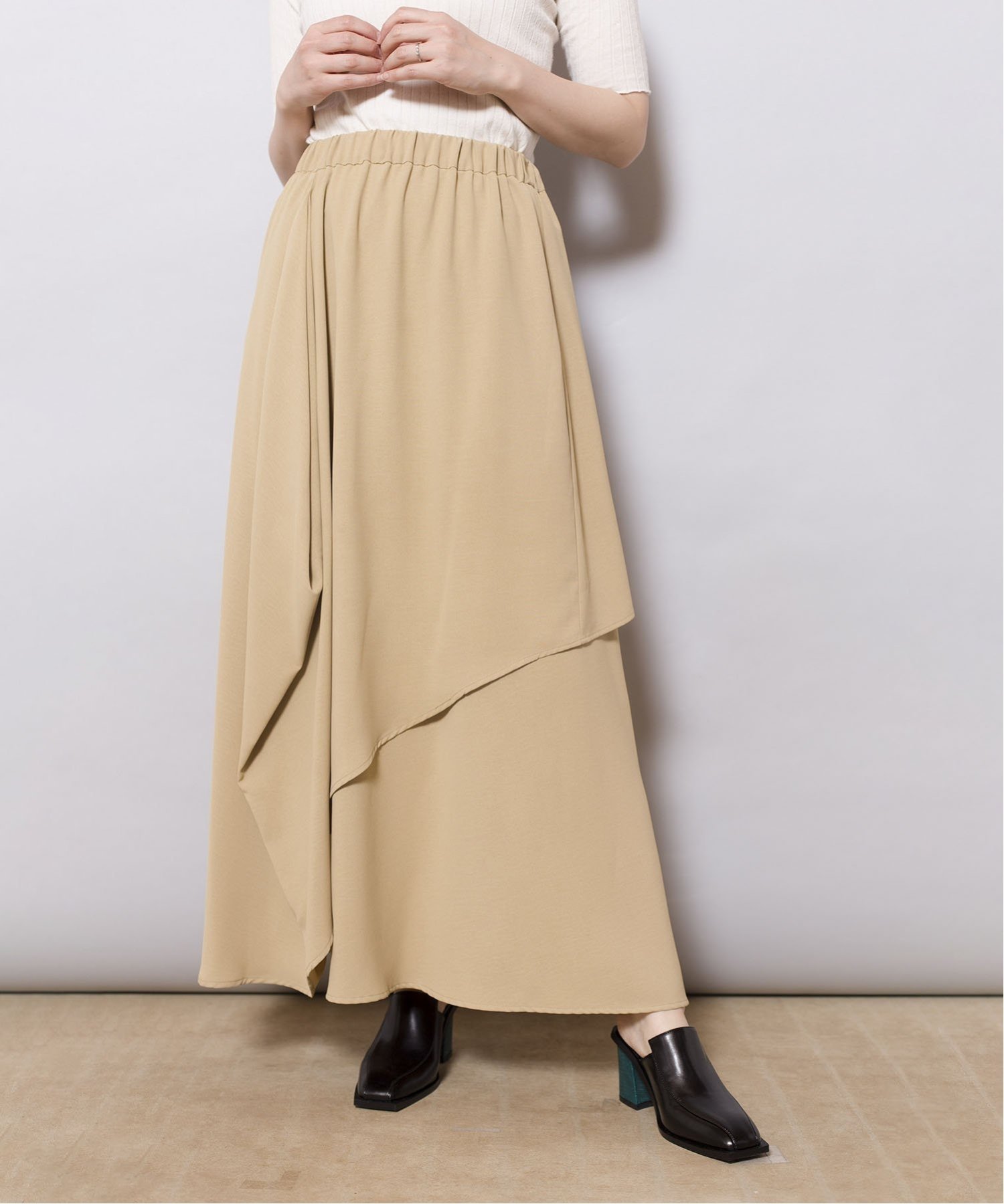 【SALE／40%OFF】OSMOSIS ドレープスカート オズモーシス スカート ロング・マキシス ...