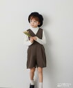 riziere キュロットサロペット リジェール オールインワン・オーバーオール オーバーオール・サロペット ネイビー ブラウン【送料無料】