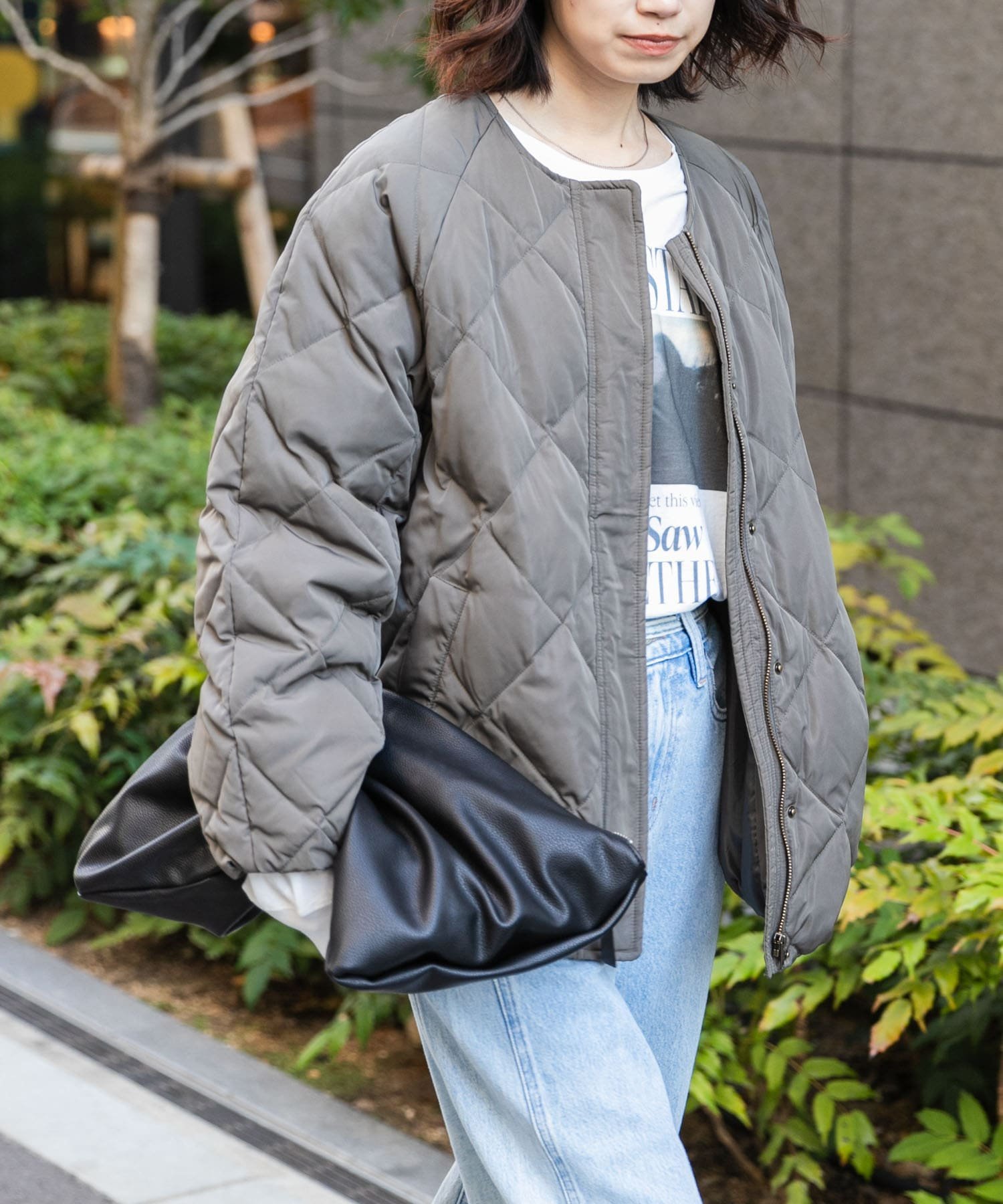 【SALE/20%OFF】URBAN RESEARCH 『WEB/一部店舗限定』コクーンキルティングダウン アーバンリサーチ ジャケット・アウター ダウンジャケット・ダウンベスト ホワイト ブラック【送料無料】