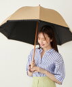 SHIPS Colors a.s.s.a:BODYWRAP グログラン 傘 (晴雨兼用・親骨60cm)◇ シップス ファッション雑貨 傘・長傘 ブラウン ブラッ...