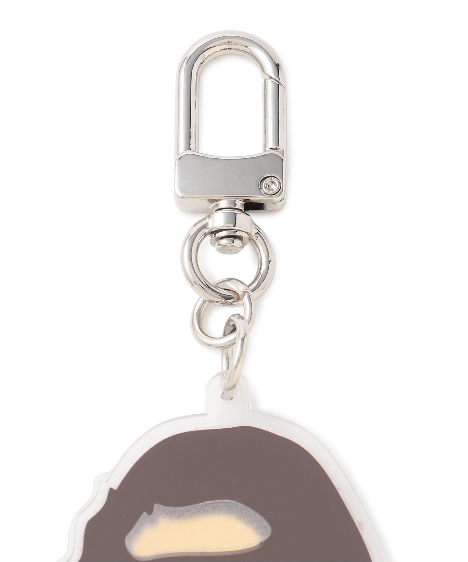 A BATHING APE APE HEAD ACRYLIC KEYCHAIN ア ベイシング エイプ ファッション雑貨 チャーム・キーチェーン