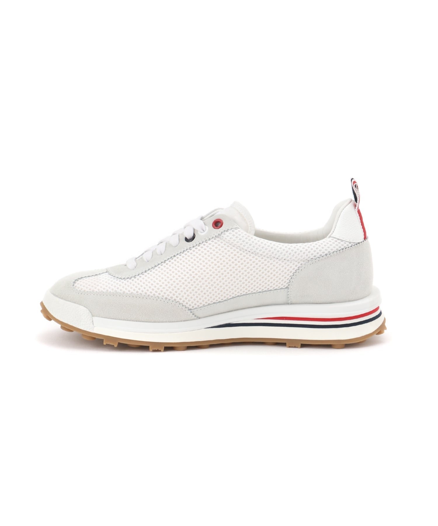 THOM BROWNE THOM BROWNE/ RWB SOLE IN MESH トムブラウン シューズ・靴 スニーカー ホワイト【送料無料】