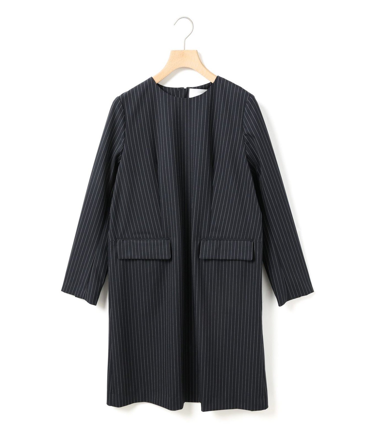MARMARMAR MARMARMAR T/R ツイルドレス マーコート ワンピース・ドレス ワンピース ブラック ネイビー