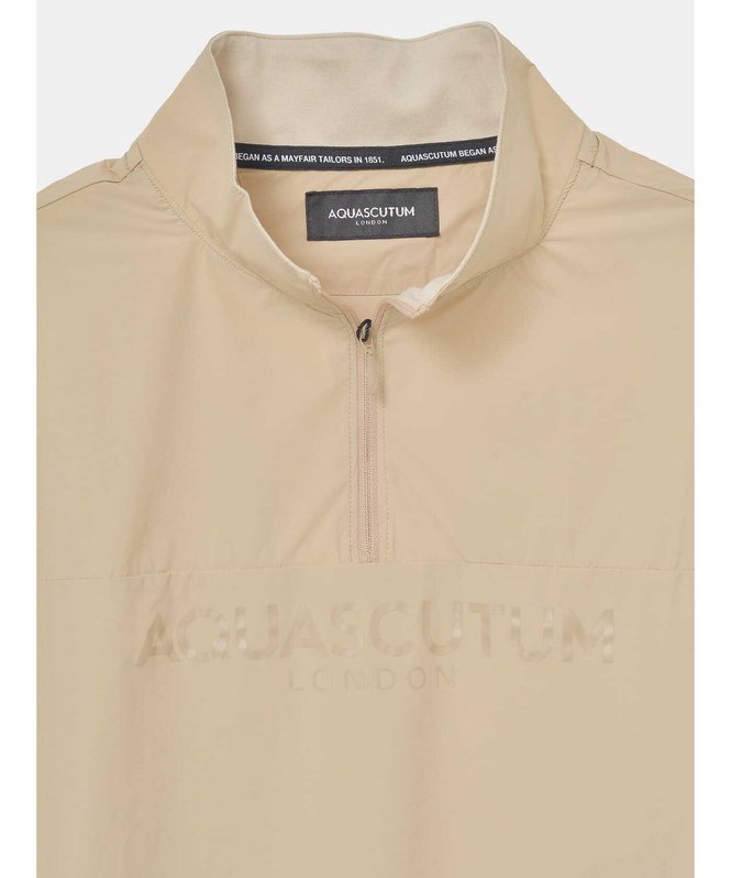 【SALE／50%OFF】Aquascutum GOLF GOLF MEN ミップコンビネーションZIPUP アクアスキュータム ジャケット・アウター ブルゾン・ジャンパー ブラック ベージュ【送料無料】
