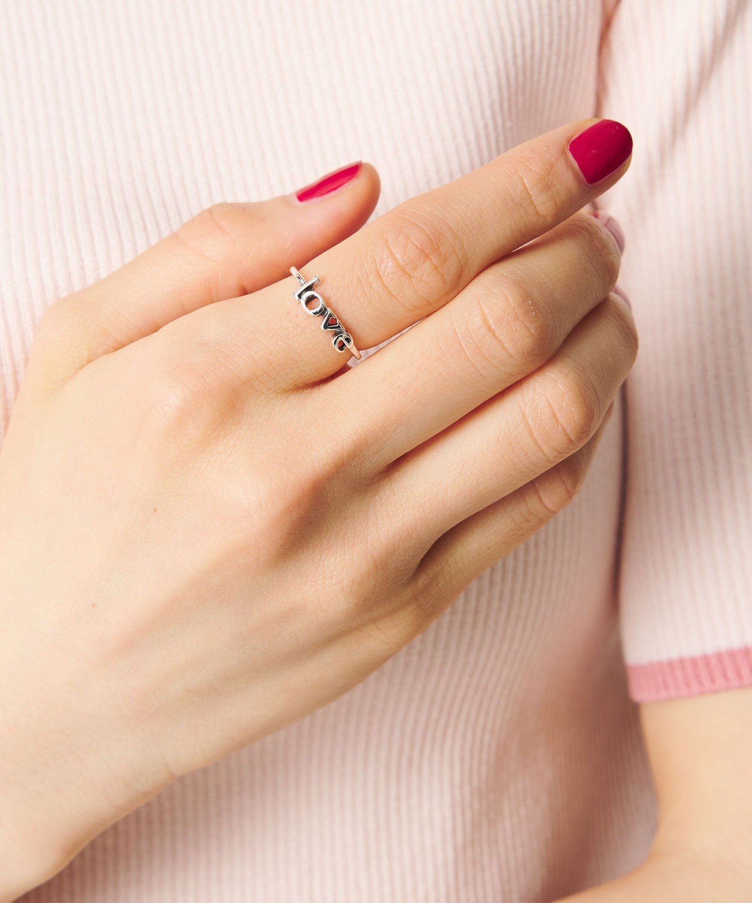 BEAUTY&YOUTH UNITED ARROWS ＜BAITS＞Love リング ビューティー＆ユース　ユナイテッドアローズ アクセサリー・腕時計 リング・指輪 シルバー【送料無料】