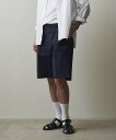 【SALE／60 OFF】Steven Alan ＜Steven Alan＞ INDIA CN IN 2PLEATED DRESS SHORT PANTS/パンツ ユナイテッドアローズ アウトレット パンツ その他のパンツ ネイビー ホワイト【送料無料】