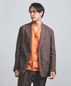 【SALE／60%OFF】UNITED ARROWS オーディナリー リネン サマーツイード シングル2ボタン ジャケット ユナイテッドアローズ スーツ・フォーマル セットアップスーツ ブラウン【送料無料】