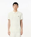 【SALE/30%OFF】LACOSTE 肉厚パイルポロシャツ ラコステ トップス ポロシャツ グリーン ホワイト【送料無料】