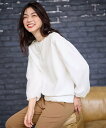 【SALE/50%OFF】any FAM 【洗濯機可】チュールコンビダンボールプルオーバー エニィファム トップス カットソー・Tシャツ ブルー ピンク ブラッ...