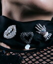 IRIS47 IRIS47/burning brooch フォブ アクセサリー・腕時計 ブローチ・コサージュ・バッジ ゴールド シルバー ブラック【送料無料】
