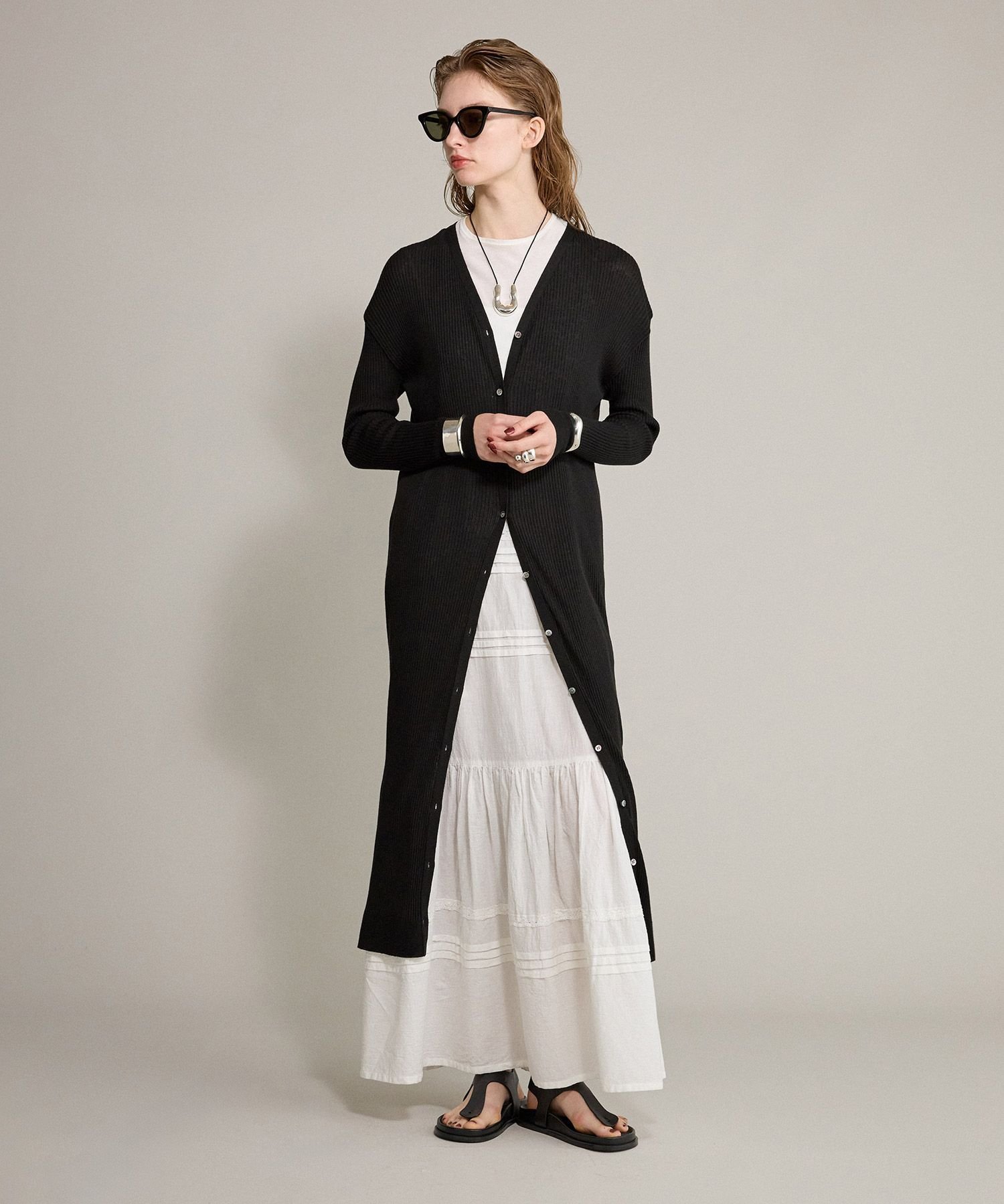 BRILL 【raspail】レースツキワンピース ブリル ワンピース・ドレス ワンピース ホワイト ブラック【送料無料】