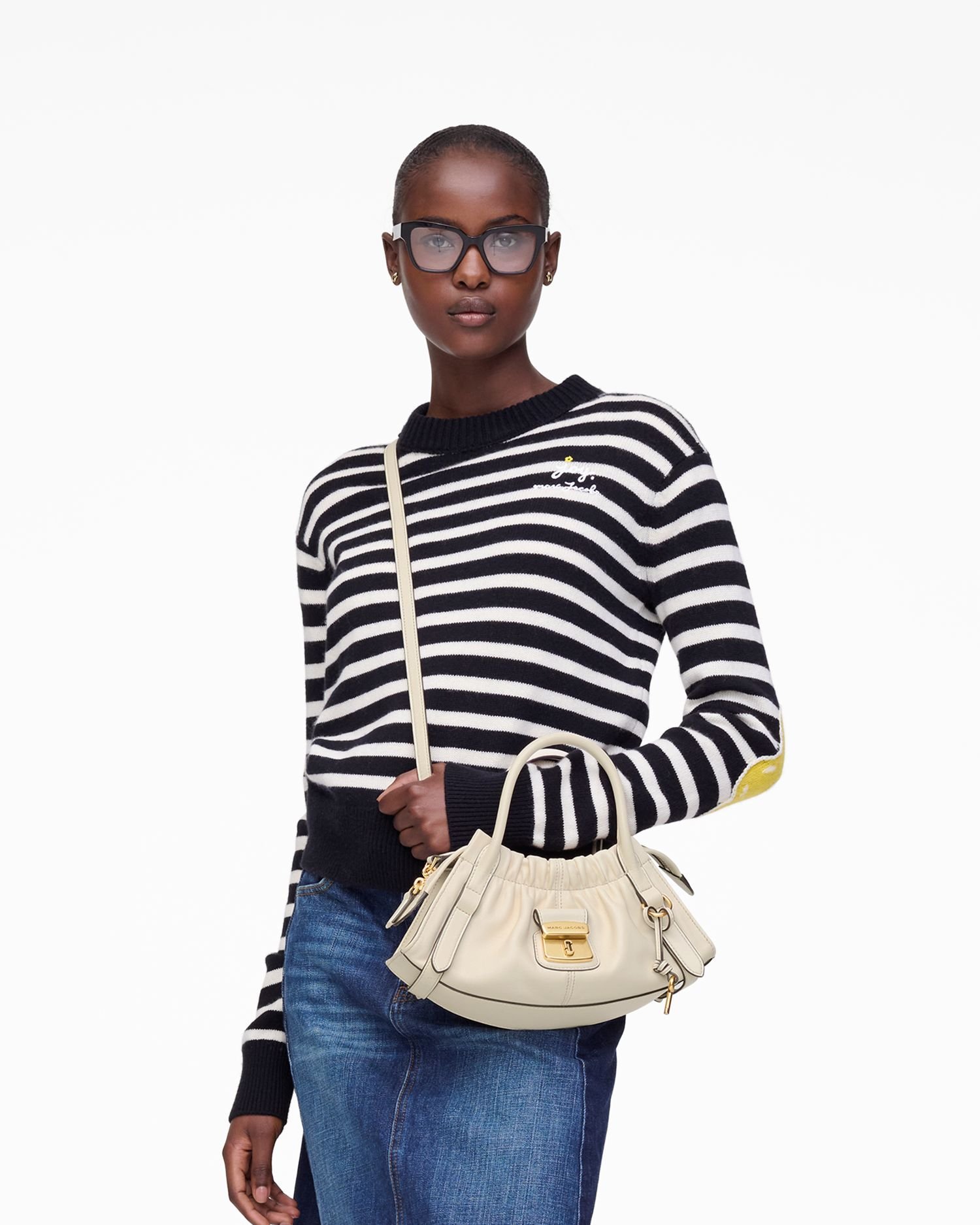 MARC JACOBS 【公式】THE CRISTINA SMALL SATCHEL/ザ クリスティーナ スモール サッチェル マーク ジェイコブス バッグ ショルダーバッグ ホワイト【送料無料】