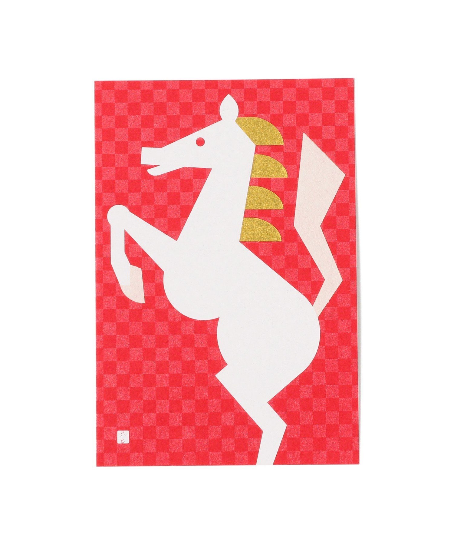 BEAMS JAPAN 京都烏丸六七堂 / 縁起物 はがき 午 ビームス ジャパン 文房具 その他の文房具