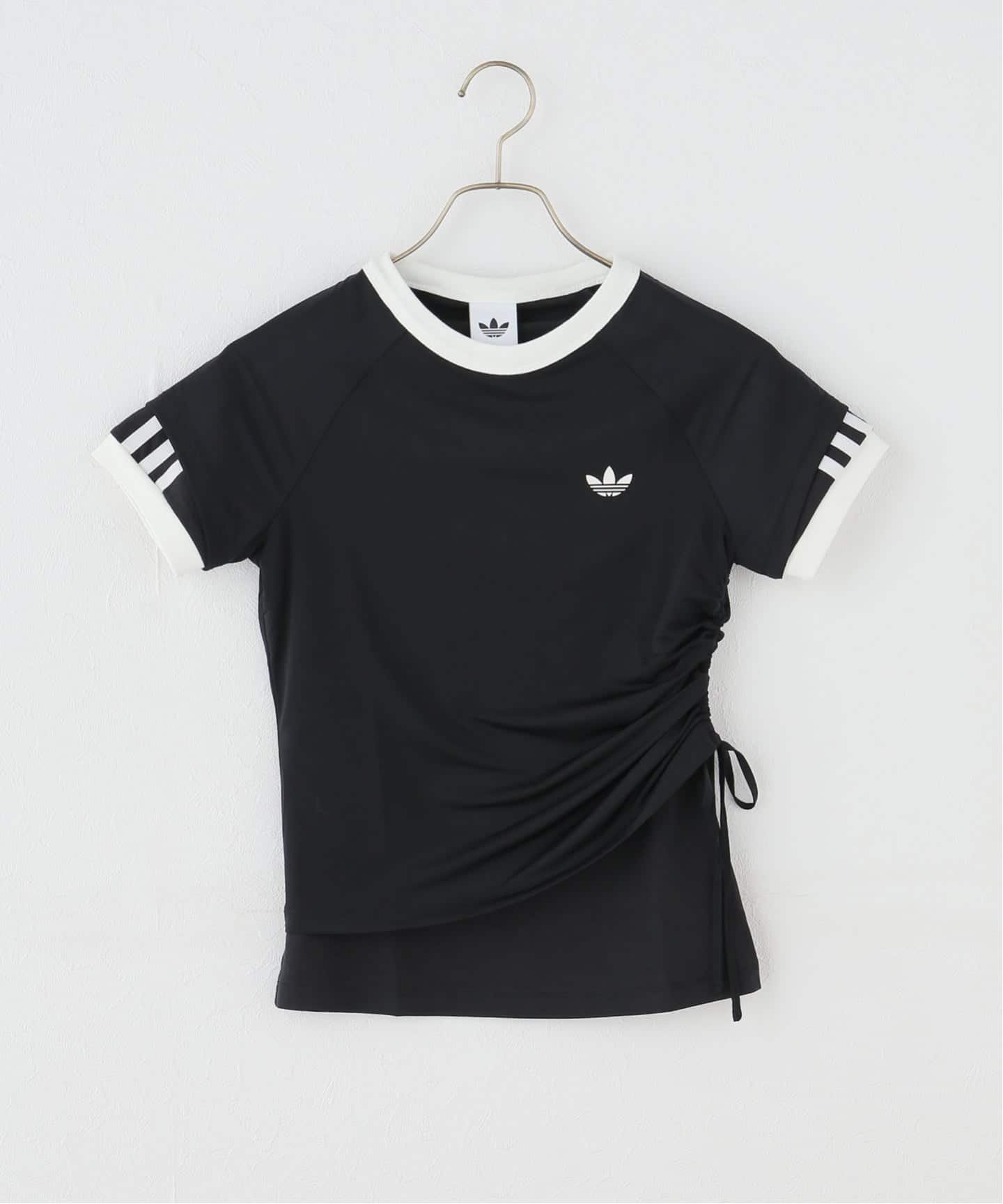 JOINT WORKS adidas originals / アディダス オリジナルス LAYERED CALITEE ジョイントワークス トップス カットソー・Tシャツ オレンジ ブラック【送料無料】