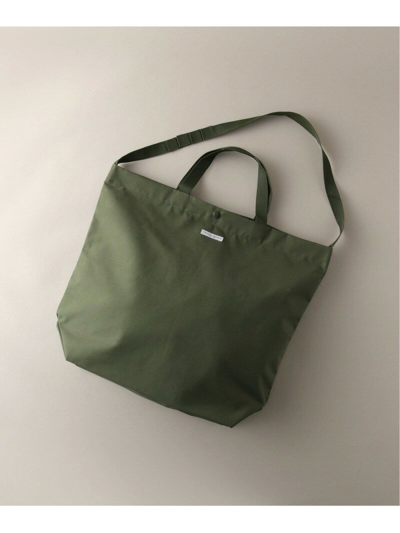 417 EDIFICE 【ENGINEERED GARMENTS】 CARRY ALL TOTE COTTON RIPSTOP フォーワンセブン エディフィス バッグ トートバッグ カーキ【送料無料】