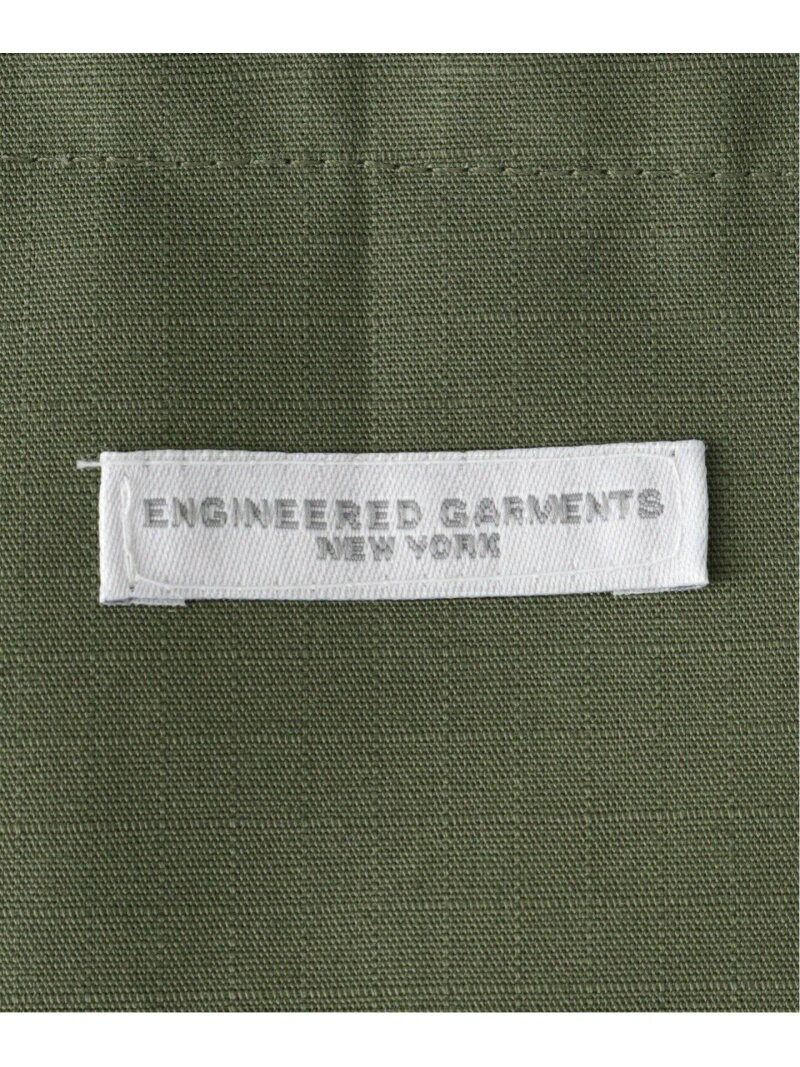 417 EDIFICE 【ENGINEERED GARMENTS】 CARRY ALL TOTE COTTON RIPSTOP フォーワンセブン エディフィス バッグ トートバッグ カーキ【送料無料】