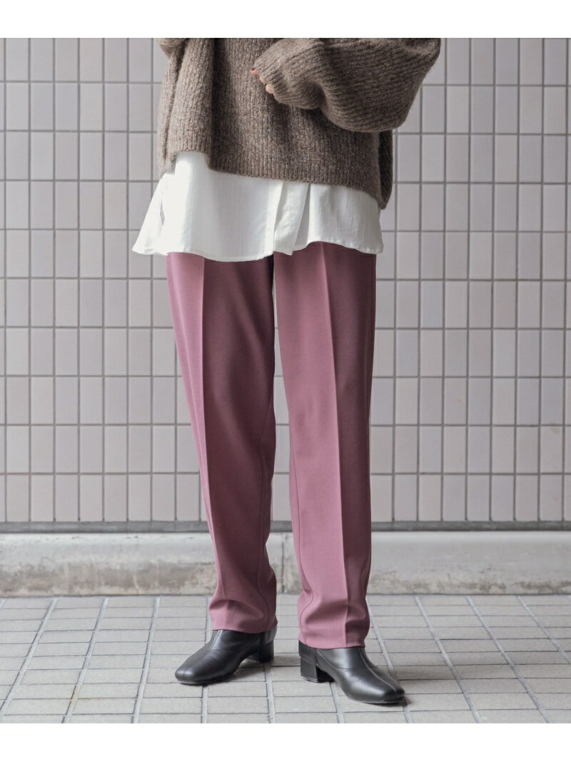 【SALE／55%OFF】URBAN RESEARCH ITEMS カラーテーパードパンツ アーバンリサーチアイテムズ パンツ その他のパンツ パープル ホワイト ブルー ピンク ブラックのサムネイル