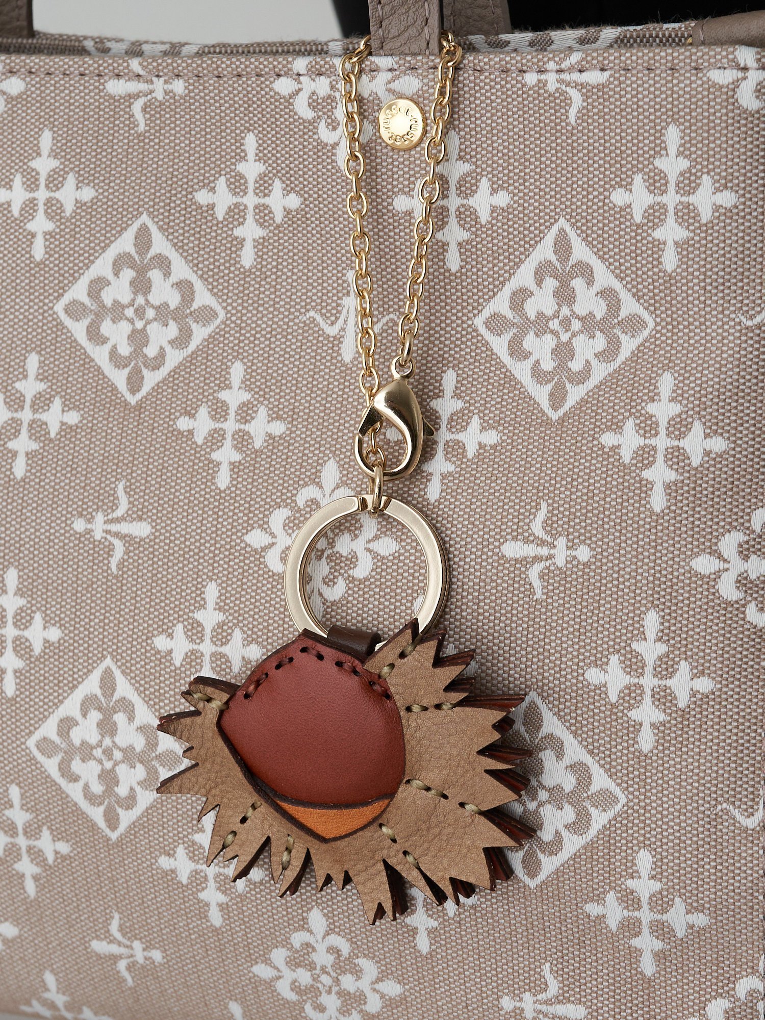 【SALE／61%OFF】russet 【再値下げ】栗モチーフチャーム(OD-095) ラシット ファッション雑貨 チャーム・キーチェーン ブラウンのサムネイル