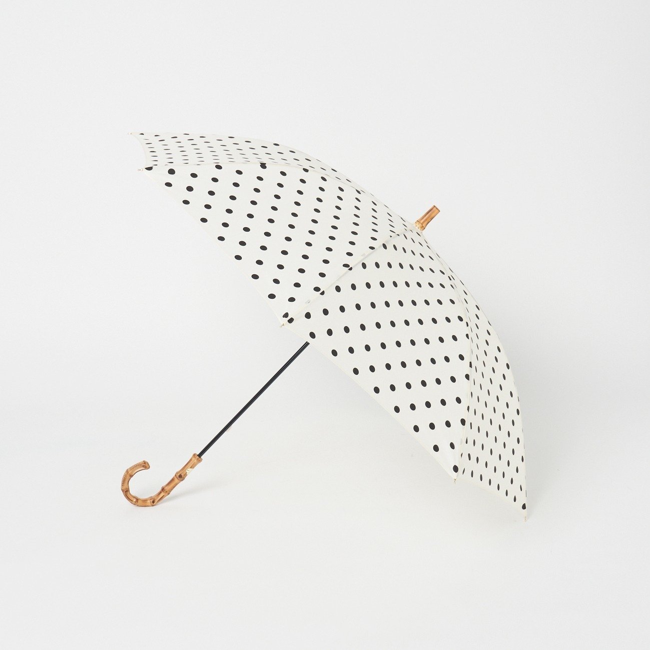 トラディショナルウェザーウェア Traditional Weatherwear TWW UMBRELLA BAMBOO DOT エリオポール ファッション雑貨 傘・長傘 ホワイト ブラック【送料無料】