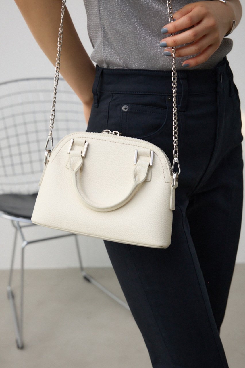 AZUL BY MOUSSY ダブルジッパーミニバッグ アズールバイマウジー バッグ その他のバッグ グリーン ホワイト ブルー ブラック レッド グレー【送料無料】