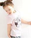 【SALE/55%OFF】子供服 Bee プリントTシャツ ロゴ 綿 子供服 キッズ 女の子 男の子 Bee カンコクコドモフク ビー トップス カットソー・T...