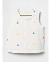 GAP (K)リバーシブルベスト (ベビー) ギャップ マタニティウェア・ベビー用品 ベビートップス ホワイト【送料無料】
