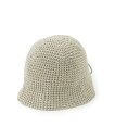 【SALE/25%OFF】SHOO・LA・RUE ラメサーモニットハット シューラルー 帽子 ハット グレー ベージュ ブラック