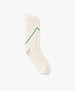【SALE/20%OFF】LACOSTE L003 2K24 オーガニックコットン MID SOCKS / ミッドソックス ラコステ 靴下・レッグウェア 靴下 ホワイト ブラック