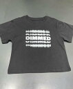 aimoha KIDS 【aimoha-KIDS-】ロゴプリント キッズTシャツ アイモハ トップス カットソー・Tシャツ ブラック ホワイト