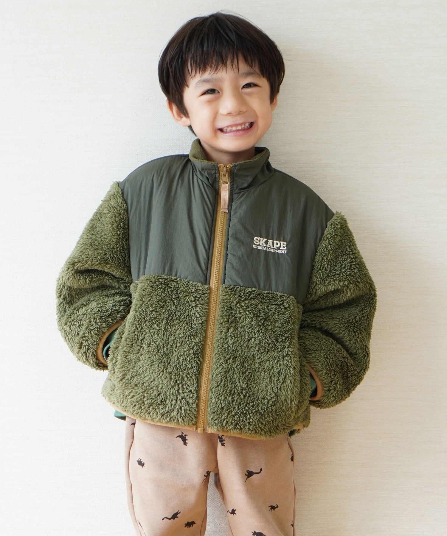 SKAPE SKAPE/ボアキリカエジャケット シ・シュ・ノン ジャケット・アウター ブルゾン・ジャンパー ベー..