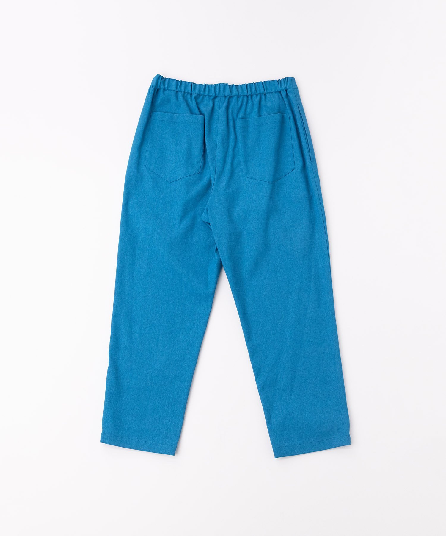 TABASA 【SALE】オックス裾タブパンツ【ゴムウエスト】 タバサ パンツ その他のパンツ ブルー ネイビー