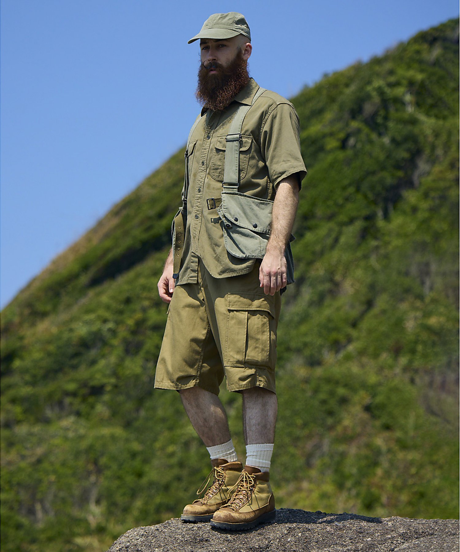 【公式】ナイジェル・ケーボン / MAN / アーミーカーゴショーツ ナイジェル・ケーボン パンツ その他のパンツ カーキグリーン