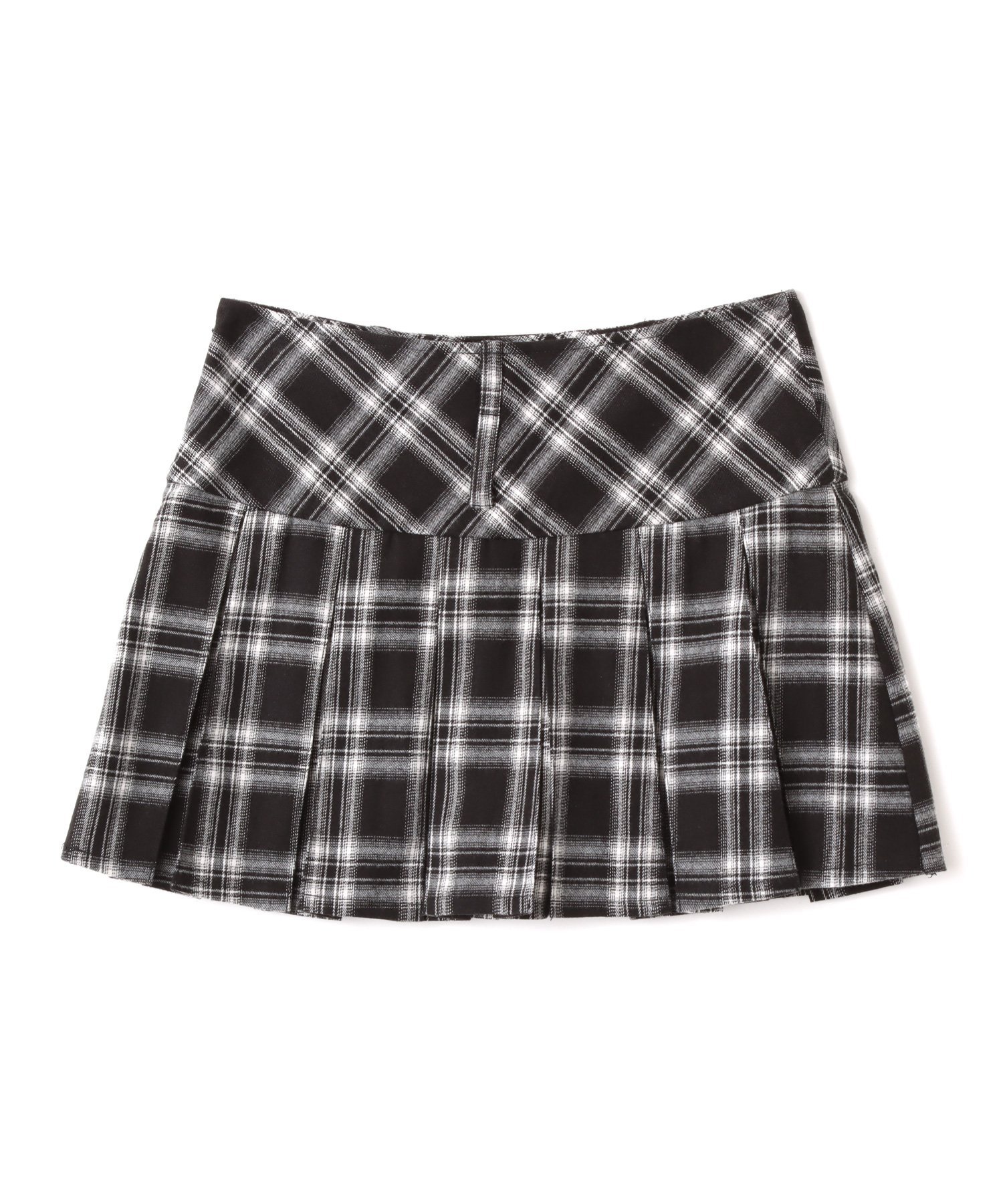 atmos pink atmos pink Plaid Mini Skirt BLACK アトモス スカート その他のスカート ブラック