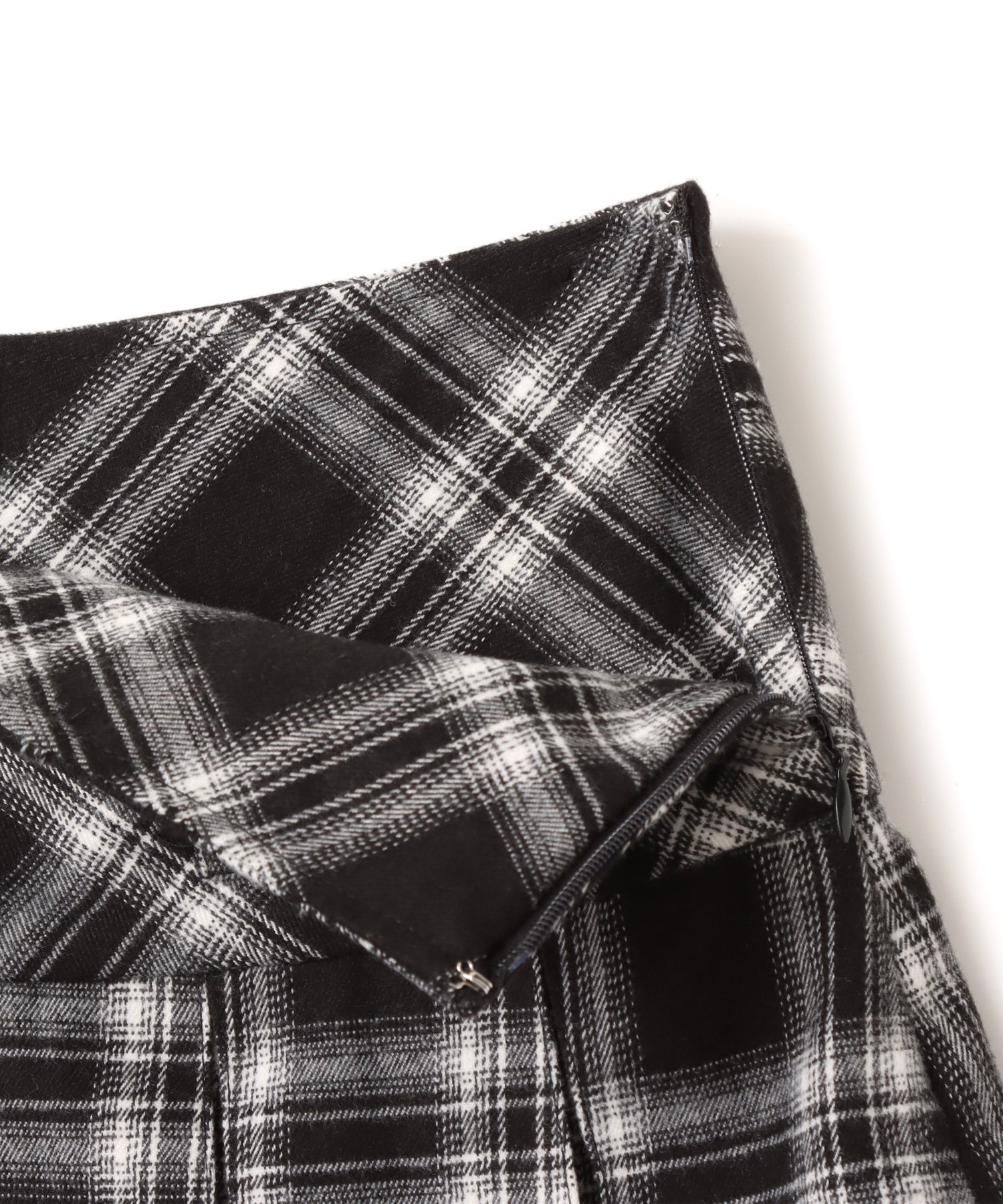 atmos pink atmos pink Plaid Mini Skirt BLACK アトモス スカート その他のスカート ブラック