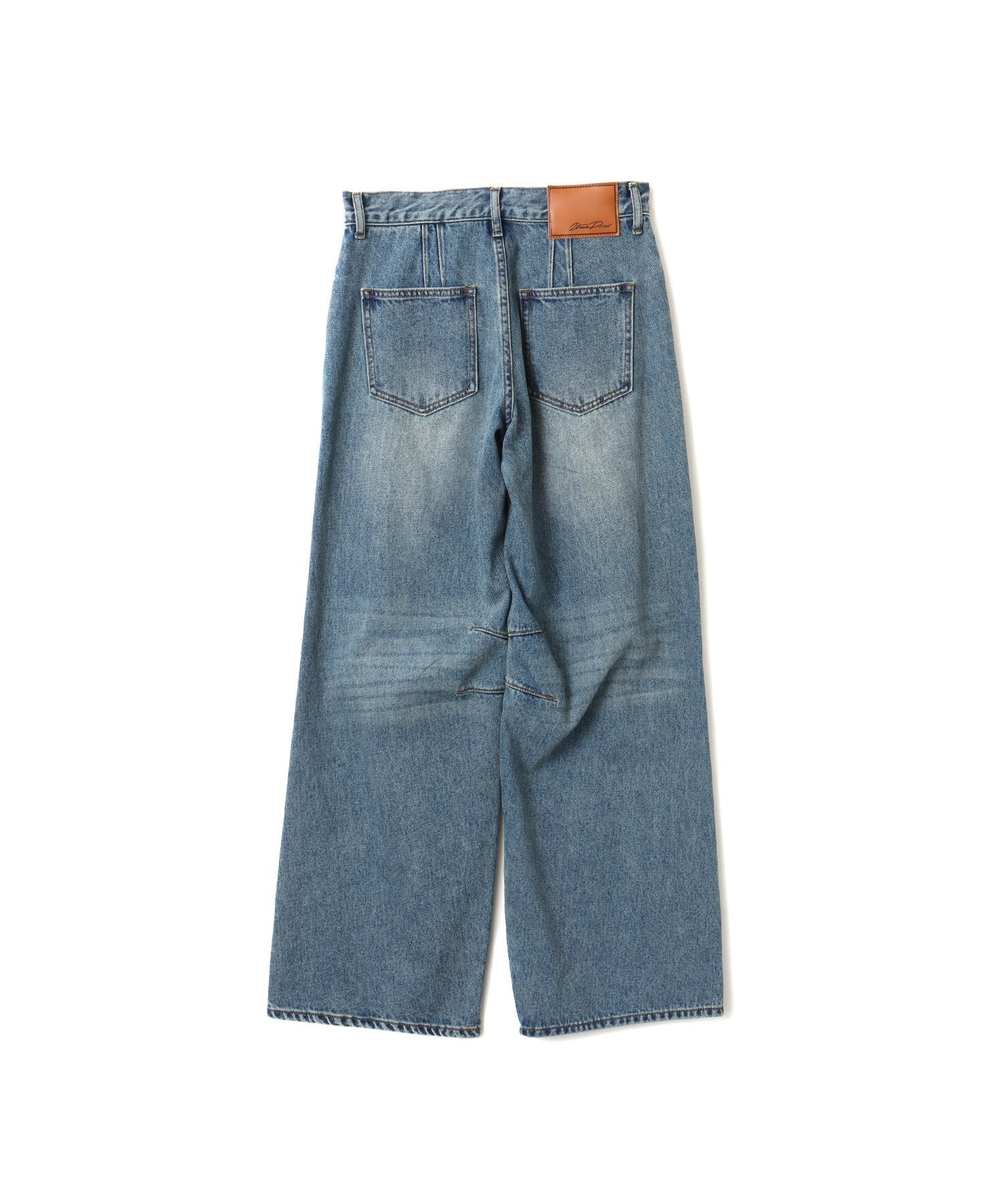 atmos pink atmos pink Straight Denim BLUE アトモス パンツ その他のパンツ ブルー
