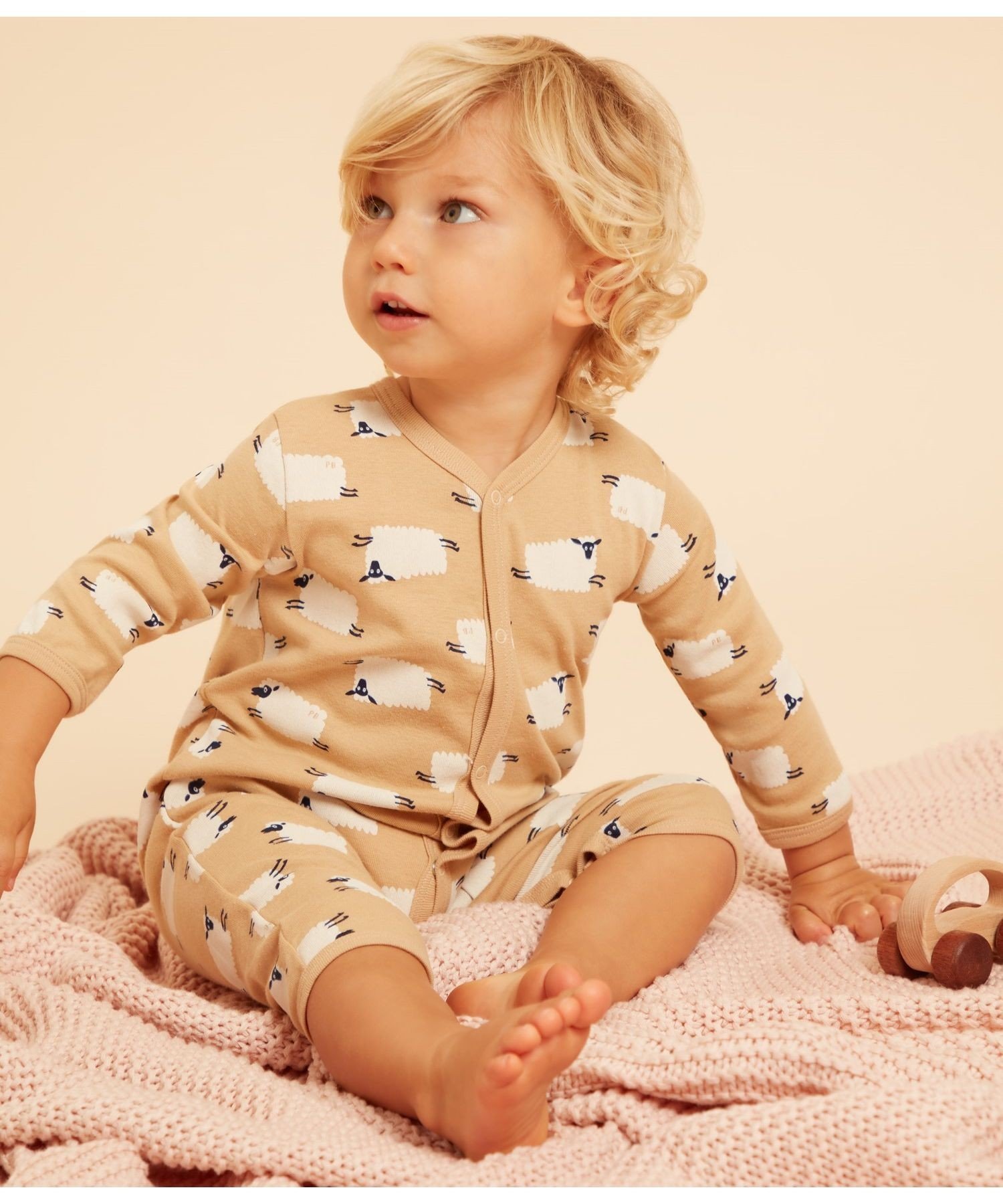 プチバトー ロンパース（ベビー用） 【SALE／10%OFF】PETIT BATEAU プリント足なしロンパース プチバトー マタニティウェア・ベビー用品 ロンパース・カバーオール【送料無料】