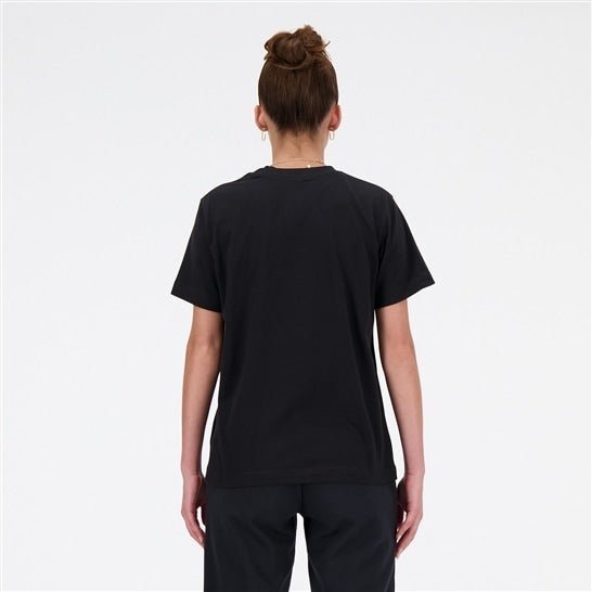 【SALE／50%OFF】New Balance Sport Essentials Stacked Logo ショートスリーブTシャツ ニューバランス トップス カットソー・Tシャツ ブラック