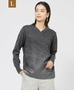 【SALE/58%OFF】EVEX by KRIZIA 【L】【コートインでも映える】メタリックプリントゼブラプルオーバーニット サンヨー エルサイズ トップス...